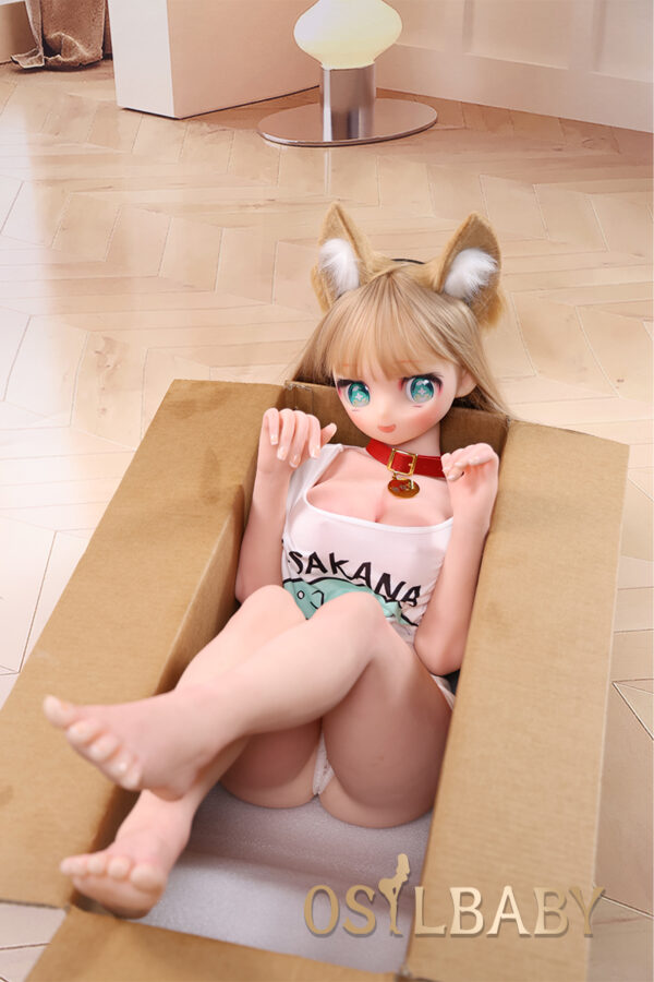 Yuna Paws - 110CM Blonde Cat Girl Anime TPE Love Doll