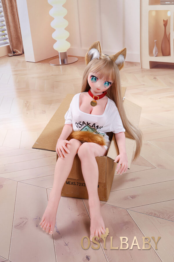 Yuna Paws - 110CM Blonde Cat Girl Anime TPE Love Doll