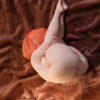 场景 (20) Nya Orange - 1.52kg Cute Cat Ear Mini Platinum Silicone Doll