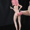 狗娘 (13) Mimi Inu - 2.1kg Pink Dog Girl Anime Platinum Silicone Doll
