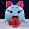 Lahla – 3.5kg Naughty Blue Monster with Dual Channels Platinum Silicone Doll
