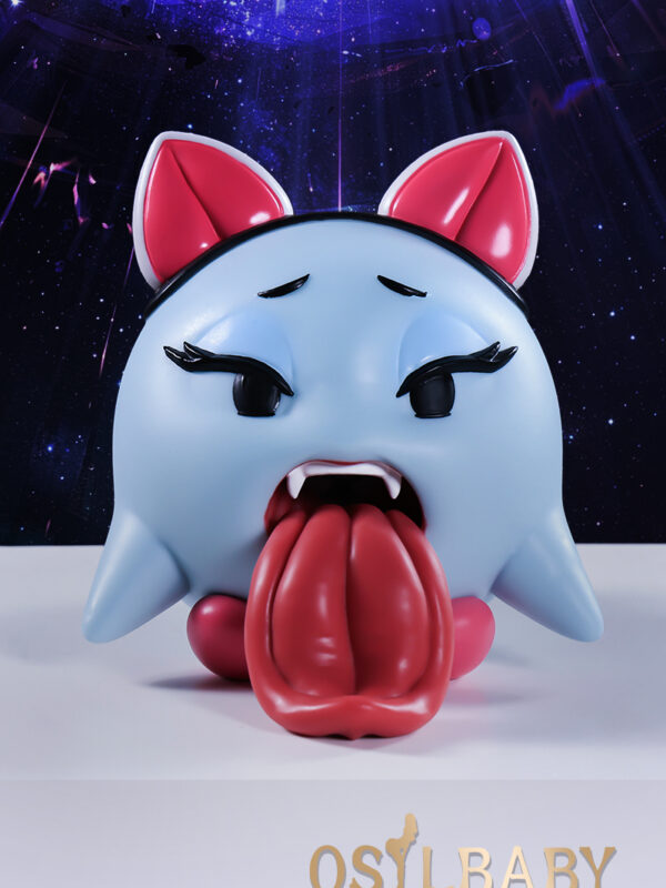 Lahla – 3.5kg Naughty Blue Monster with Dual Channels Platinum Silicone Doll