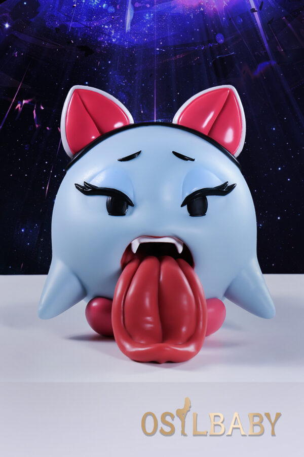 Lahla – 3.5kg Naughty Blue Monster with Dual Channels Platinum Silicone Doll