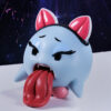 Lahla – 3.5kg Naughty Blue Monster with Dual Channels Platinum Silicone Doll