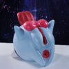 Lahla – 3.5kg Naughty Blue Monster with Dual Channels Platinum Silicone Doll
