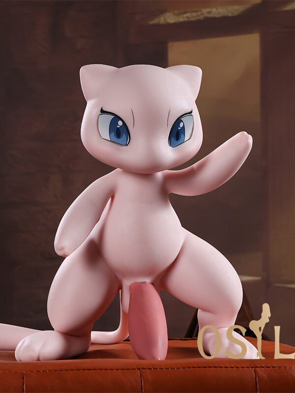Male Mew - 6.4kg Realistic Pink Mew Silicone Monster Doll
