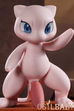 Male Mew - 6.4kg Realistic Pink Mew Silicone Monster Doll