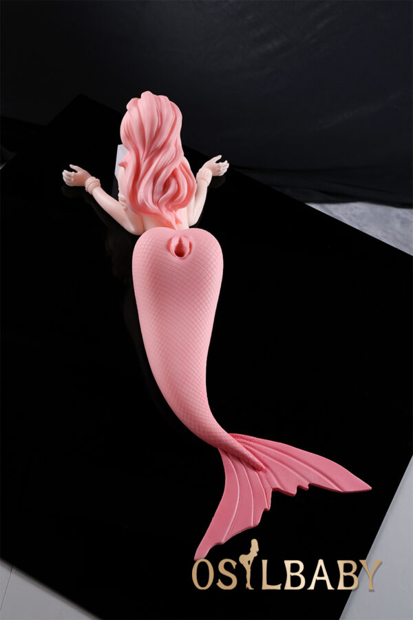 Lumina – 1.7kg Seductive Pink-Tailed Mermaid Platinum Silicone Doll