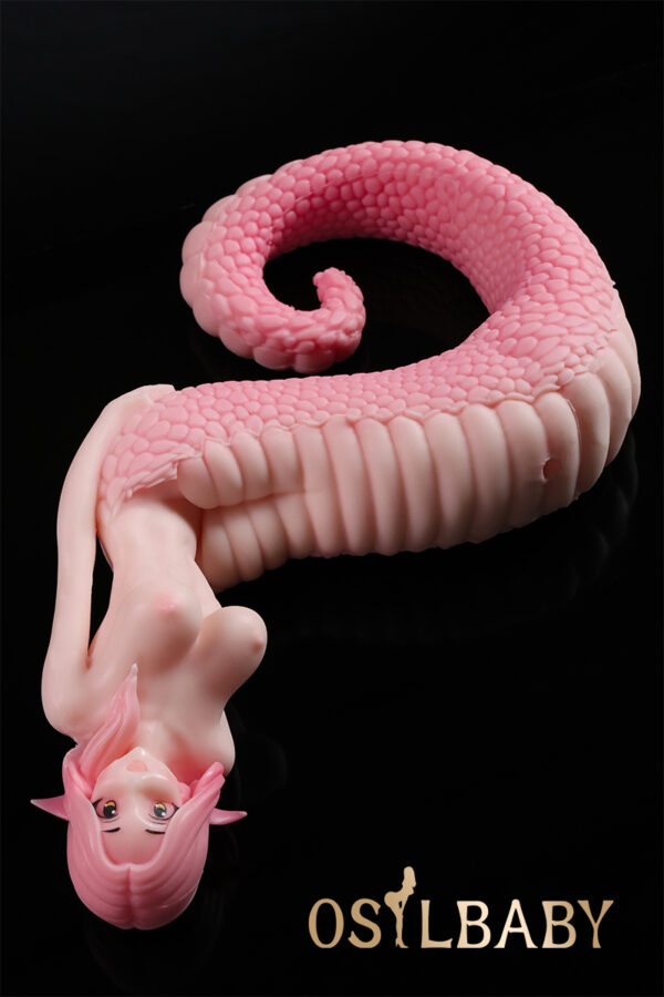 竖图 (4) Lamia – 1.85kg Seductive Pink Lamia Platinum Silicone Doll