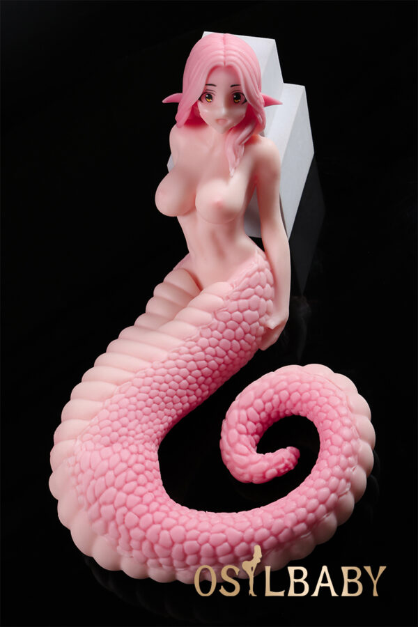竖图 (6) Lamia – 1.85kg Seductive Pink Lamia Platinum Silicone Doll